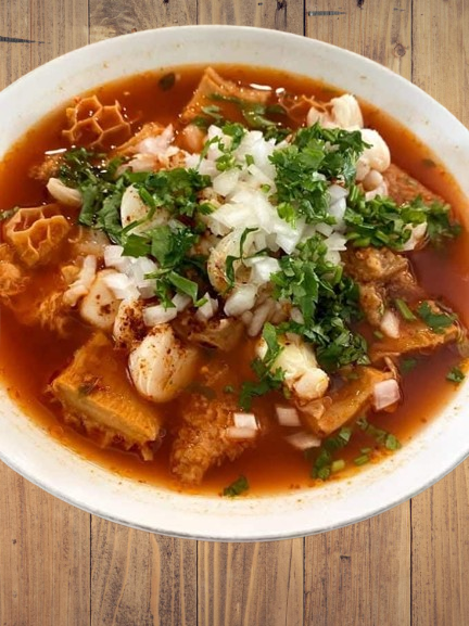 Menudo Rojo - Restaurant El Calentano