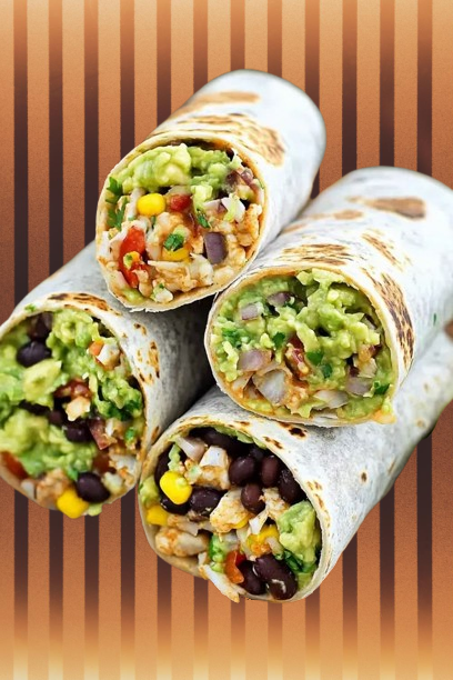 Veggie Burrito - Restaurant El Calentano