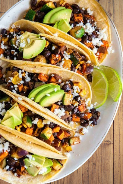 Veggie Tacos - Restaurant El Calentano
