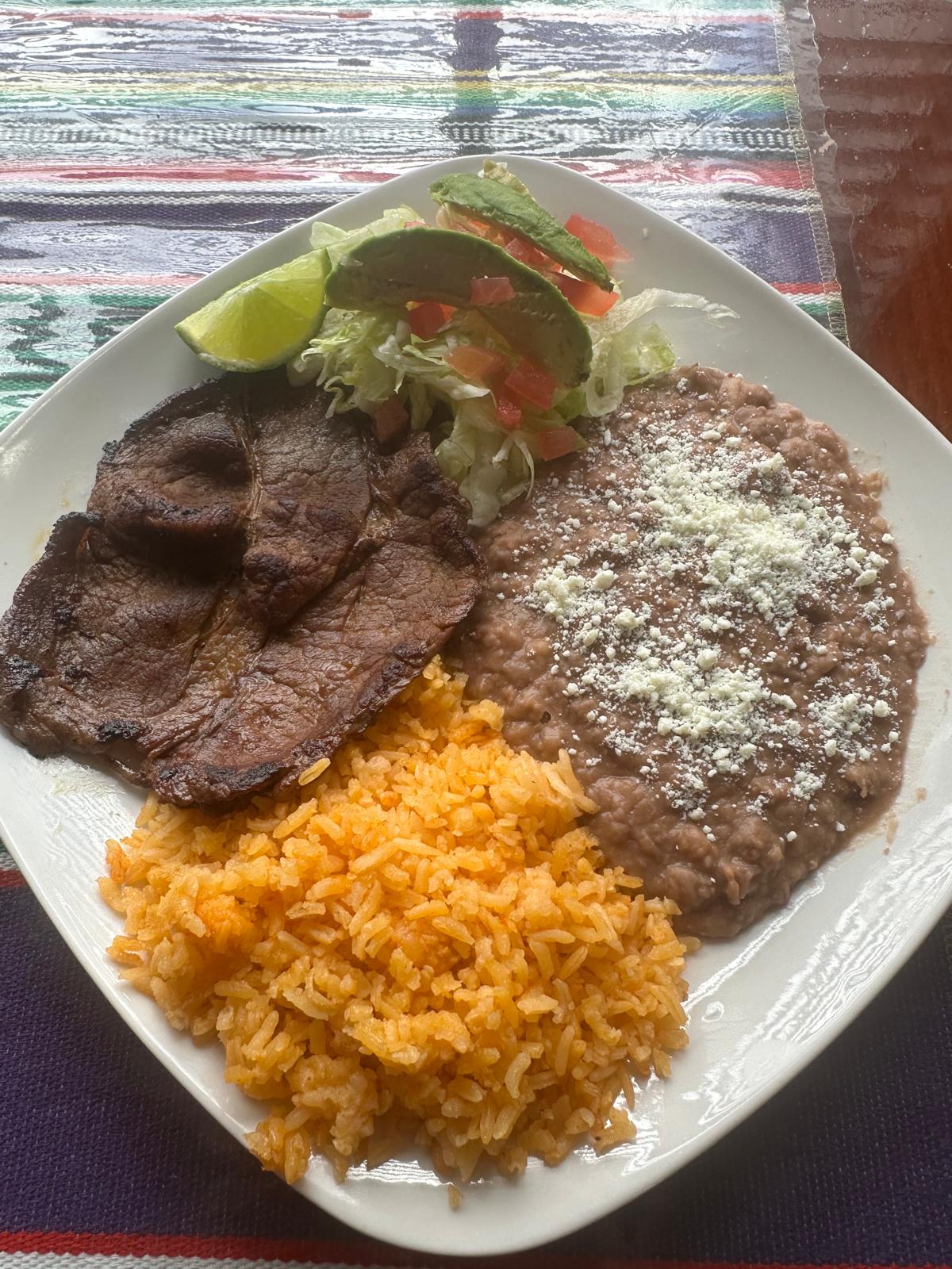 Carne Asada Plate